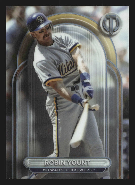 2024 Topps Tribute #14 Robin Yount Milwaukee Brewers HOF - Baseball Card Single