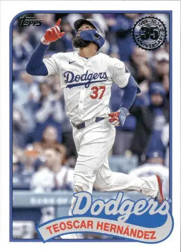 Teoscar Hernandez baseball card from 2024 Topps Update with original gloss