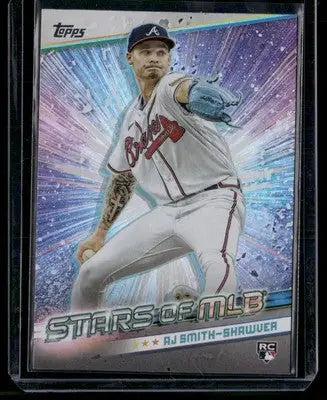 2024 Topps Update AJ Smith-Shawver #SMLB-15 Stars of MLB RC Baseball - Baseball Card Single