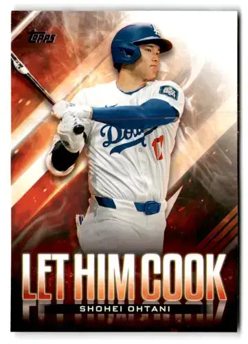 2024 Topps Update Let Him Cook #LHC-1 Shohei Ohtani NM-MT Dodgers ID:75319 - Baseball Card Single