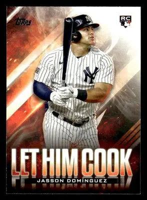 2024 Topps Update #LHC-7 Jasson Domínguez Let Him Cook - Baseball Card Single