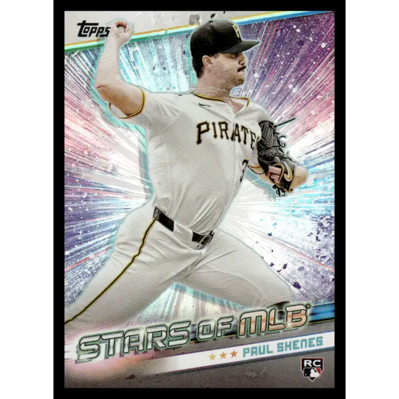 2024 Topps Update Stars of the MLB #SMLB-64 Paul Skenes NM-MT Pittsburgh Pirates Baseball Card - Baseball Card Single
