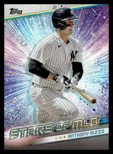 2024 Topps Update Anthony Rizzo baseball card with original gloss Yankees ID 74695