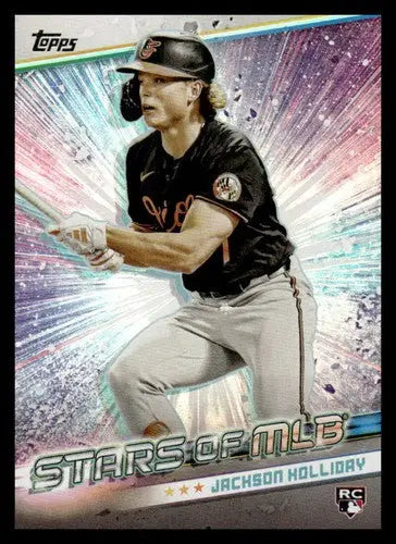 2024 Topps Update Stars of the MLB #SMLB-84 Jackson Chourio NM-MT Brewe ID:74696 - Baseball Card Single