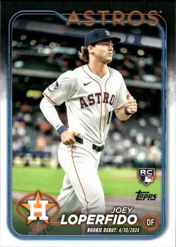 2024 Topps Update #US147 Joey Loperfido NM-MT Astros ID:76344 - Baseball Card Single