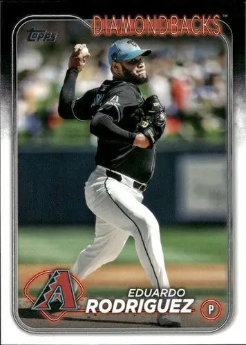 2024 Topps Update US188 Eduardo Rodriguez Diamondbacks baseball card, NM-MT condition