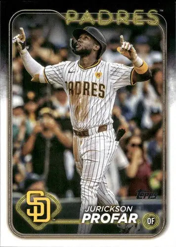 2024 Topps Update US194 Jurickson Profar baseball card with original gloss Padres ID 76354