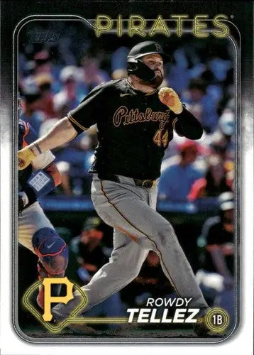 2024 Topps Update US208 Rowdy Tellez Pirates baseball card NM-MT ID 76357