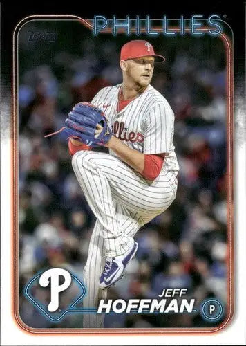 2024 Topps Update US232 Jeff Hoffman baseball card Phillies NM-MT ID 76360
