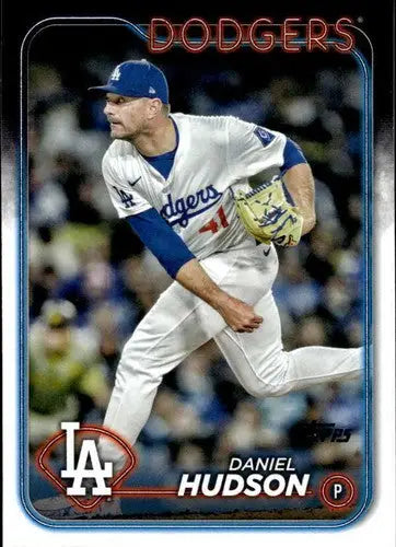 2024 Topps Update #US24 Daniel Hudson NM-MT Dodgers ID:76311 - Baseball Card Single