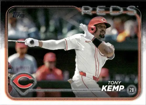 2024 Topps Update US251 Tony Kemp Reds baseball card displayed with product ID 76363