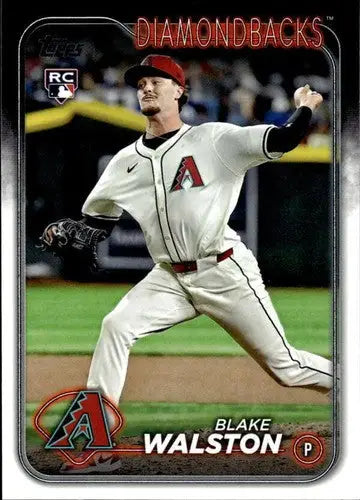 Blake Walston baseball card from 2024 Topps Update with original gloss and rookie status