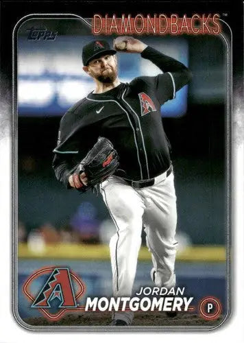 2024 Topps Update #US297 Jordan Montgomery NM-MT Diamondbacks ID:74743 - Baseball Card Single