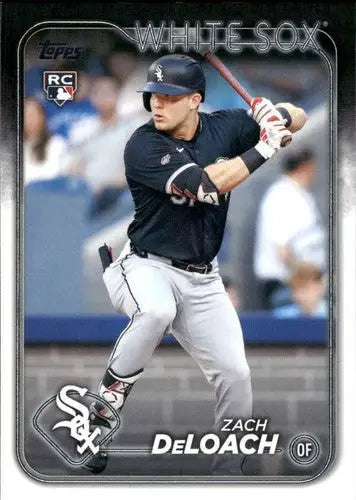 2024 Topps Update US320 Zach DeLoach rookie baseball card with original gloss