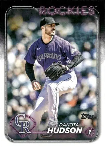 2024 Topps Update #US342 Dakota Hudson NM-MT Rockies ID:76386 - Baseball Card Single