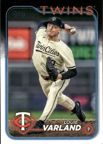 2024 Topps Update #US345 Louie Varland NM-MT Twins ID:74752 - Baseball Card Single