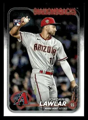 2024 Topps Update #US41 Jordan Lawlar - Baseball Card Single