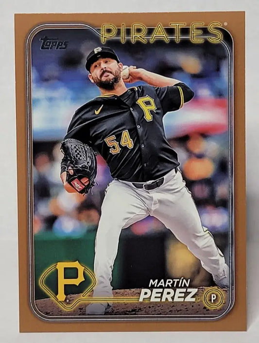 Martín Pérez baseball card from 2024 Topps Update trading card series