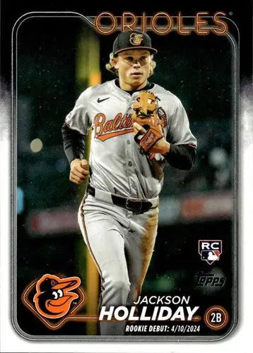 Original gloss US97 Jackson Holliday baseball card in 2024 Topps Update series