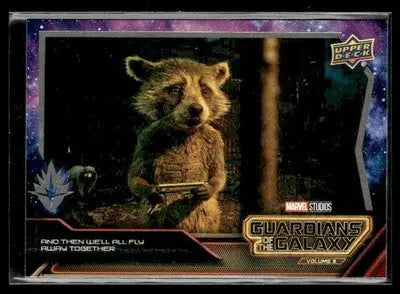 2024 UD Guardians of the Galaxy Vol 3 Then We’ll All Fly Away Together #36 - Non-Sports Card Single