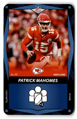 2024 UNO Elite Core Edition Blue #110 Patrick Mahomes NM Near Mint Chie ID:82713 - Football Card Single
