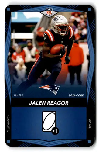 2024 UNO Elite Core Edition Blue #143 Jalen Reagor NM Near Mint Patriot ID:82719 - Football Card Single