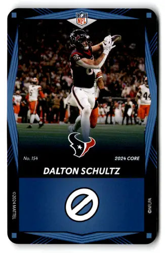 2024 UNO Elite Core Edition Blue #154 Dalton Schultz NM Near Mint Texan ID:82721 - Football Card Single