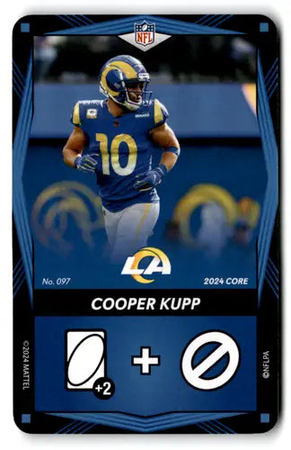 2024 UNO Elite Core Edition Blue #97 Cooper Kupp NM Near Mint Rams ID:82711 - Football Card Single