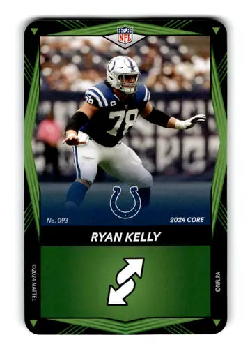 2024 UNO Elite Core Edition Green #93 Ryan Kelly NM Near Mint Colts ID:82815 - Football Card Single
