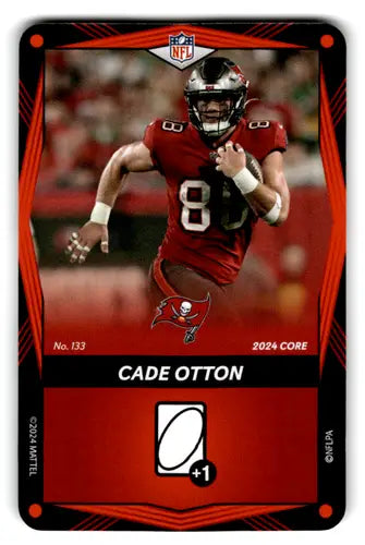 2024 UNO Elite Core Edition Red #133 Cade Otton NM Near Mint Buccaneers ID:82789 - Football Card Single