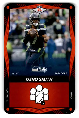 2024 UNO Elite Core Edition Red #161 Geno Smith NM Near Mint Seahawks ID:82795 - Football Card Single
