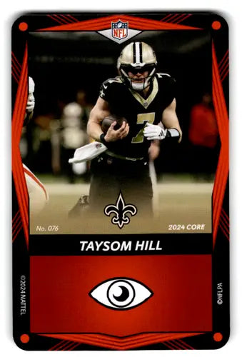 2024 UNO Elite Core Edition Red #76 Taysom Hill NM Near Mint Saints ID:82782 - Football Card Single
