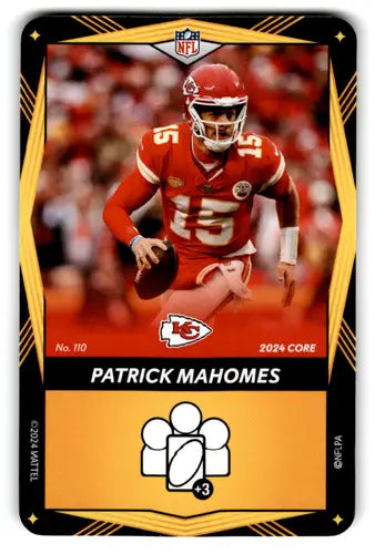 2024 UNO Elite Core Edition Yellow #110 Patrick Mahomes NM Near Mint Ch ID:82760 - Football Card Single