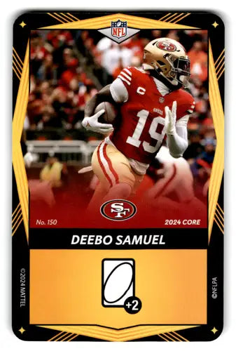 2024 UNO Elite Core Edition Yellow #150 Deebo Samuel NM Near Mint 49ers ID:82766 - Football Card Single