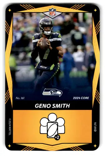 2024 UNO Elite Core Edition Yellow #161 Geno Smith NM Near Mint Seahawk ID:82768 - Football Card Single