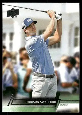 2024 Upper Deck Golf Hudson Swafford #45 Golf - Golf Card Single