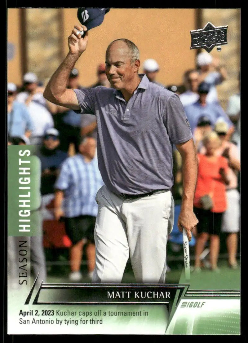 2024 Upper Deck Golf Matt Kuchar #100 Golf - Other