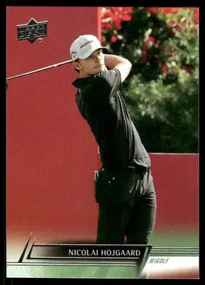 2024 Upper Deck Golf Nicolai Hojgaard #7 Golf - Golf Card Single
