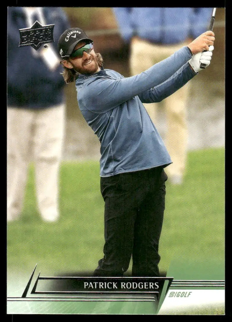 2024 Upper Deck Golf Patrick Rodgers #11 Golf - Golf Card Single