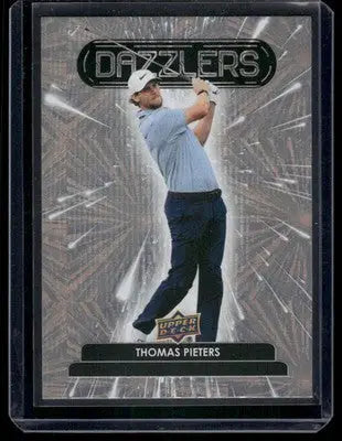 2024 Upper Deck Golf Thomas Pieters #DZ-33 Orange Dazzlers Golf - Other