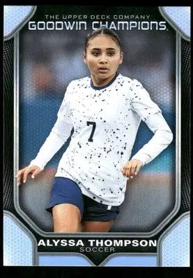 2024 Upper Deck Goodwin Champions Alyssa Thompson #12 Soccer - Soccer Card Single