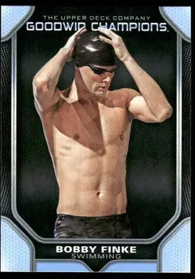 2024 Upper Deck Goodwin Champions Bobby Finke #35 Swimming - Swimming Card Single