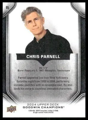 2024 Upper Deck Goodwin Champions Chris Parnell #85 - Other