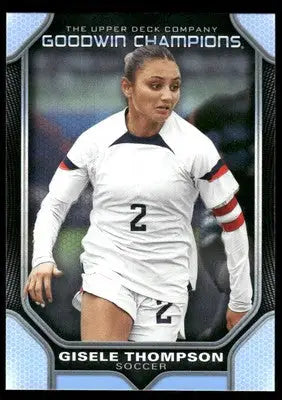 2024 Upper Deck Goodwin Champions Gisele Thompson #13 Soccer - Soccer Card Single