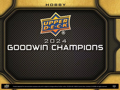 2024 Upper Deck Goodwin Champions Hobby Box | Columbia Sports Cards - Sports Card Hobby Boxes