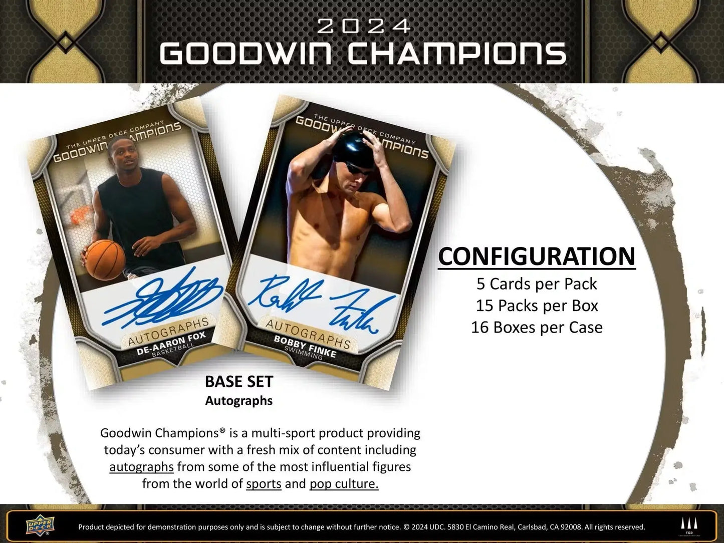 2024 Upper Deck Goodwin Champions Hobby Box | Columbia Sports Cards - Sports Card Hobby Boxes