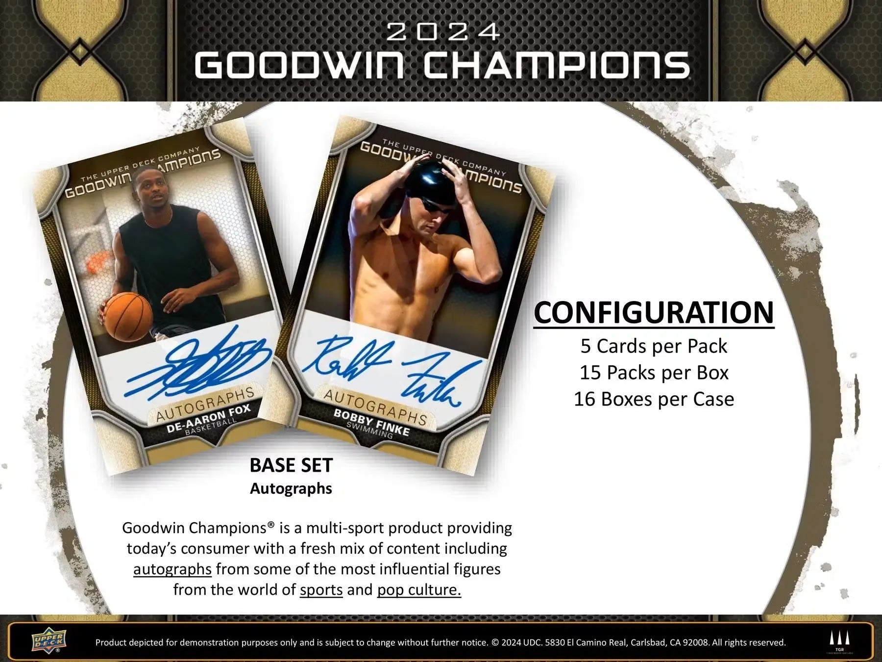 2024 Upper Deck Goodwin Champions Hobby Box | Columbia Sports Cards - Sports Card Hobby Boxes