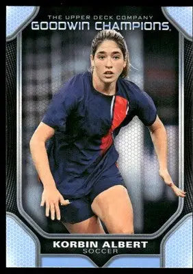 2024 Upper Deck Goodwin Champions Korbin Albert #46 Soccer - Soccer Card Single
