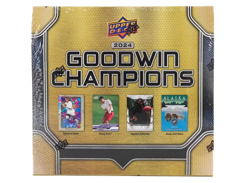 2024 Upper Deck Goodwin Champions trading card box for collectible sports cards
