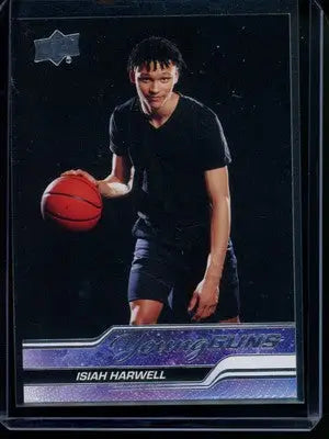 2024 Upper Deck Goodwin Champions Young Guns Isiah Harwell #YG-46 Basketball - Basketball Card Single